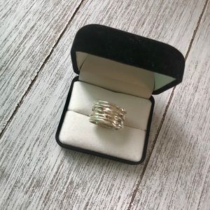 Stacked Sterling Silver Ring